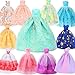 BJDBUS 5 Pcs Handmade Wedding Dress Party Gown for 115 Inch Girl Doll Clothes Accessories Random Clothing Set - Image 2
