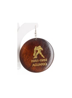 Aquarius Zodiac Earring