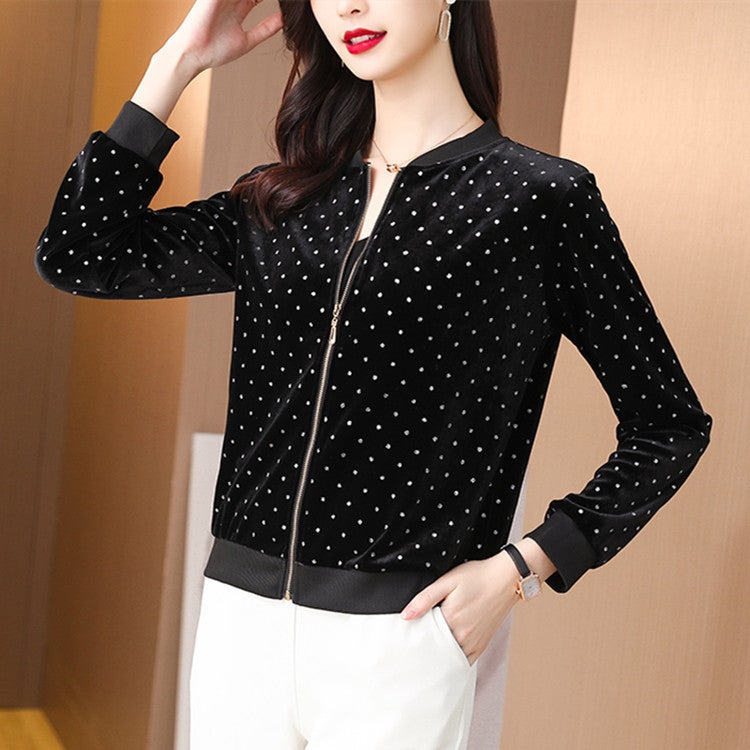 2024 Summer New Large Size Loose Fit Jacket Cardigan Top Short Jacket Trendy Printing Sun Protection Baseball Uniform For Women 3056# 