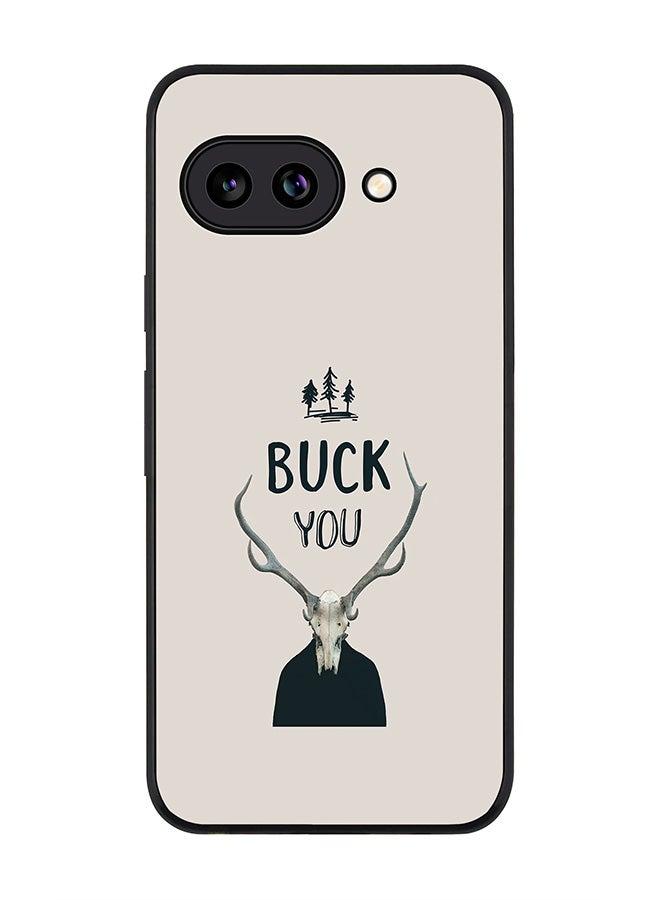 Stylizedd For Google Pixel 9a Case,Slim fit Camera Protection, Shockproof Thin Phone cover  - Buck You