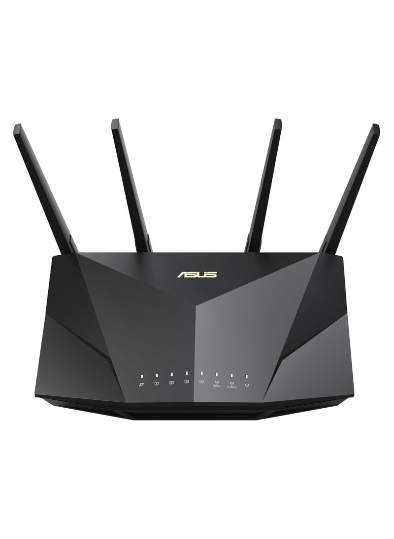 ماركة غير محددة - ASUS RT-AX5400 Dual Band WiFi 6 Extendable Router, Lifetime Internet Security Included, Instant Guard, Advanced Parental Controls, Built-in VPN, AiMesh Compatible, Gaming & Streaming, Smart Home - Image 1