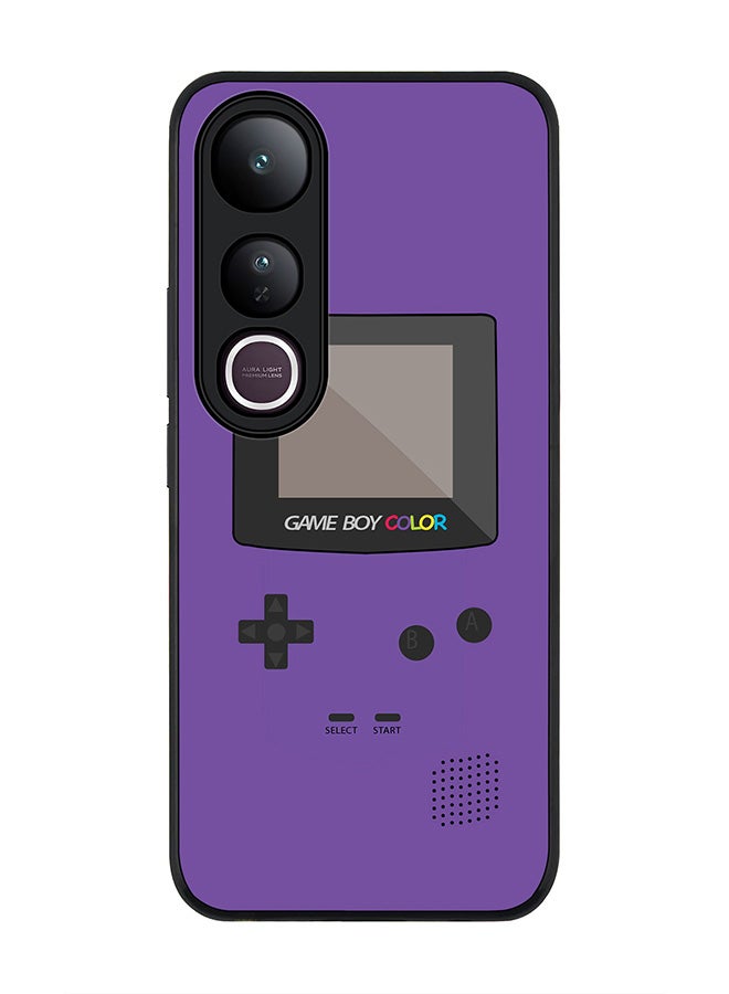 Stylizedd For vivo V50 Lite Case,Slim fit Camera Protection, Shockproof Thin Phone cover  - Gameboy Color - Purple