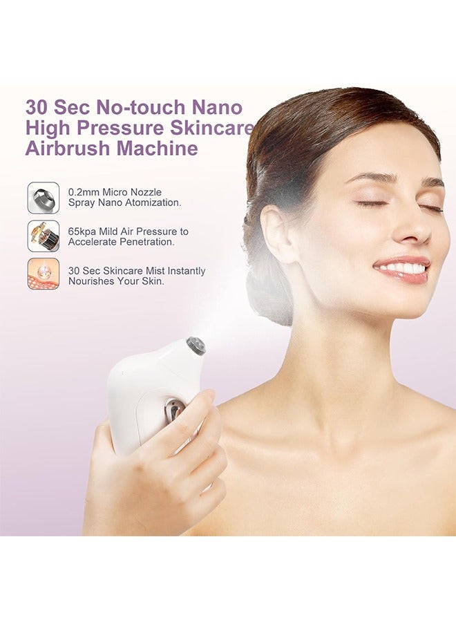 general Cordless Facial Mister, 0.2mm Nano Facial Mist Sprayer, 65Kpa Oxygen Facial Machine, Airbrush for Skincare, Serum, Toner, Facial Essence SPA at Home - Image 4