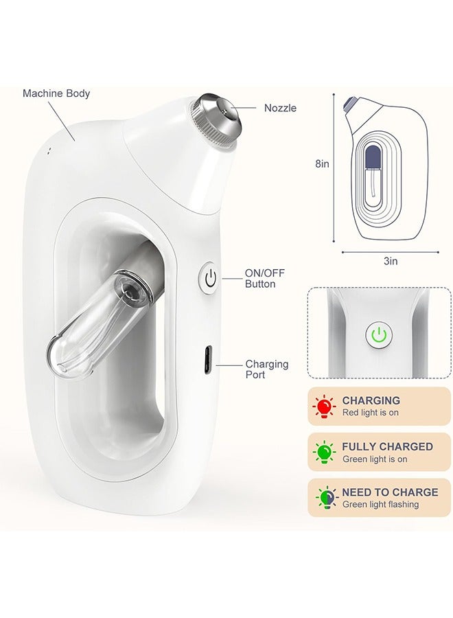 general Cordless Facial Mister, 0.2mm Nano Facial Mist Sprayer, 65Kpa Oxygen Facial Machine, Airbrush for Skincare, Serum, Toner, Facial Essence SPA at Home - Image 5