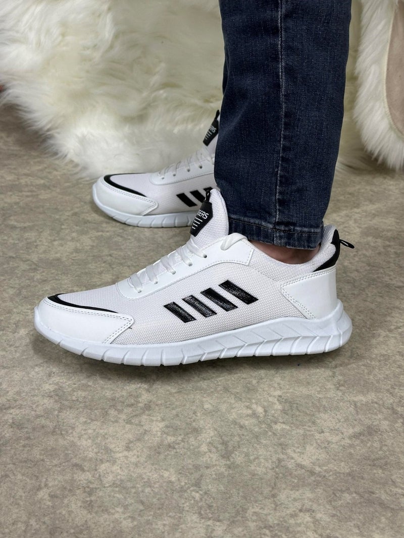 Nstil Daily Men's Sneaker Mesh Laced Comfortable Flexible Stitching Detailed Walking Sports Shoes 1453  - Image 3