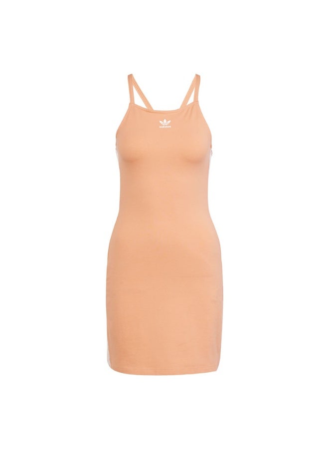 Adidas 3 S DRESS MINI Orange Originals Women SKIRTS / DRESSES  - Image 1