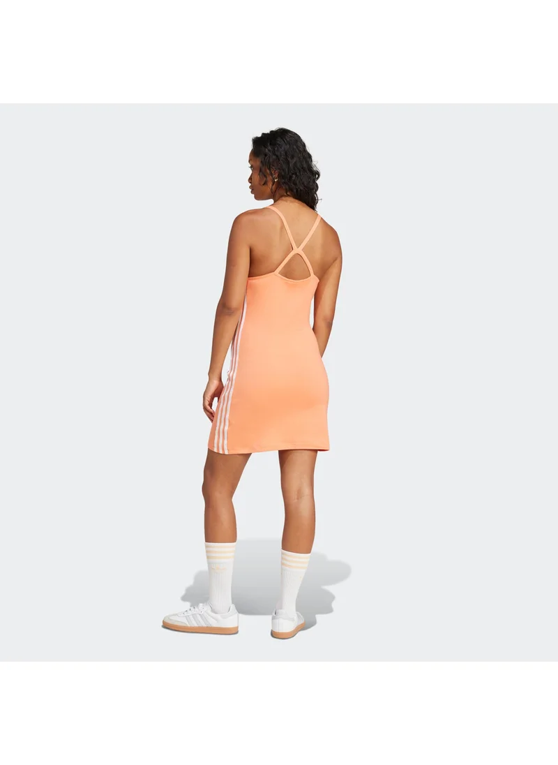 Adidas 3 S DRESS MINI Orange Originals Women SKIRTS / DRESSES