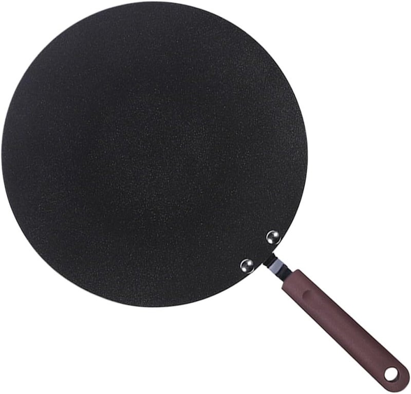 PRETYZOOM Non-stick Frying Pan Omelette Pan Flat Skillet Kitchenware for Home Use - Image 1