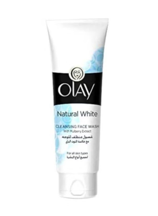 Natural White Cleansing Face Wash Natural White 100ml