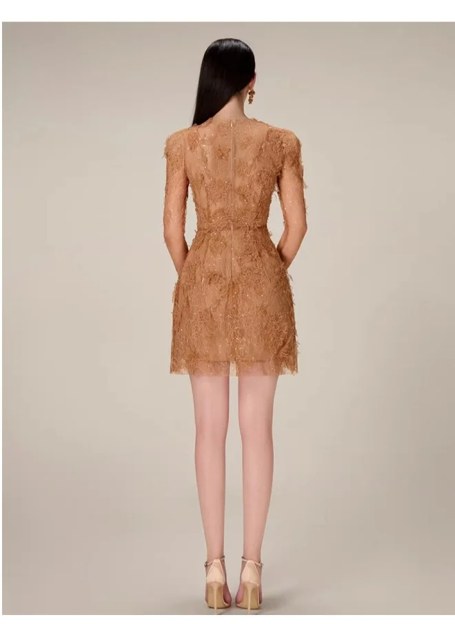Madam Uniq Unique Design Heavy-Duty Lace Dress