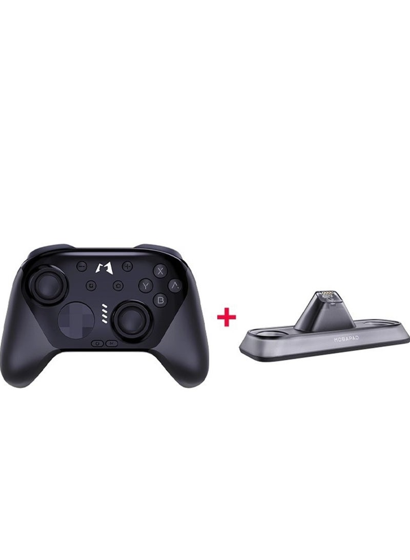 MOBAPAD Professional Gamepad MOBAPAD CHITU 2 Pro HD Wireless Gaming Controller with Smart Charging Dock for Nintendo Switch 2/1 Lite/OLED, PC / Android / iOS with TMR Glide Joysticks 0 Drift, HD Rumble, NFC, Mechanical Buttons, Turbo, 6 Axis Gyro, 1000mAh Battery, Dual Programmable Macro Buttons, Ergonomic Grip, Swappable D-Pads - Image 1