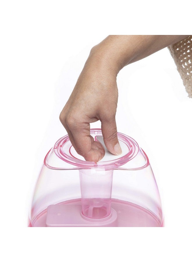 Safety 1st Safety 1st Filter Free Cool Mist Humidifier, Pink, Pink  - Image 2