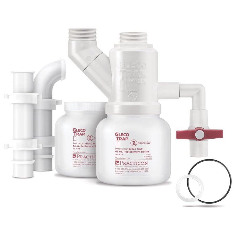 Practicon 7078726 GT-43 Gleco Sediment Trap System, Shape,, () - Image 5