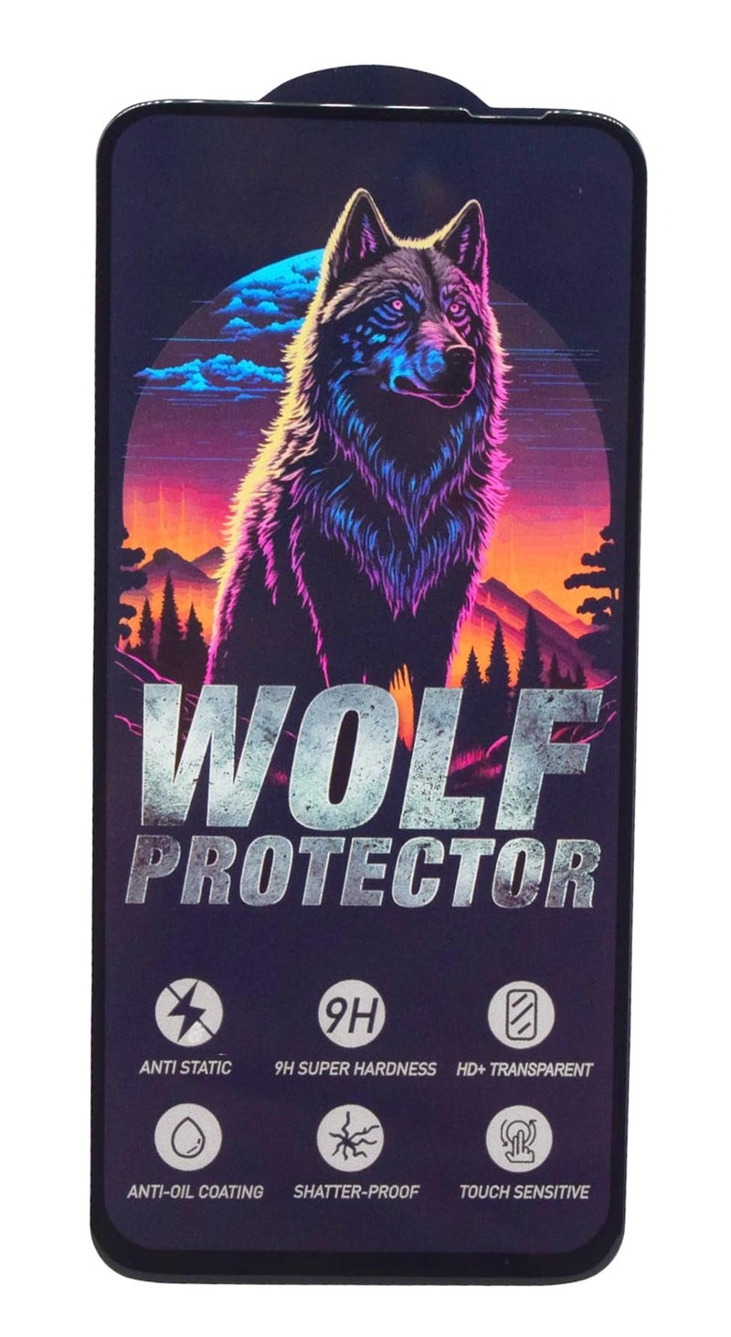 Wolf Protector Design Tempered Glass Screen Protector for Huawei Nova 7i - Clear - Image 1