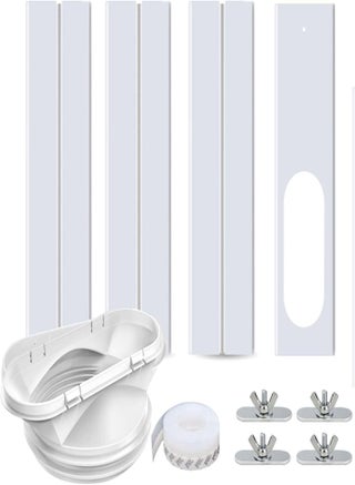 Sliding Door AC Vent Kit - Portable Air Conditioner Window Kit,Universal Air Conditioner Window Vent Kit with 4 Adjustable Sliding Seal Plates, Easy to Disassemble and Store - pzsku/ZA1B7217F8578A30DA634Z/45/_/1735973705/32b31f2f-4c6b-4963-97c1-6aad6f812373