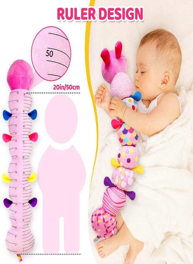 KMUYSL ألعاب الأطفال KMUYSL 0-6 6-12 شهر، لعبة حيوانات موسيقية حسية محشوة للأطفال من 0 1 2 3 4 5 6+ أشهر، لعبة محشوة مع صوت صرير وصافرات للأطفال الرضع، هدايا لألعاب وقت البطن للأطفال من 0-3-6-12 شهر - Image 3