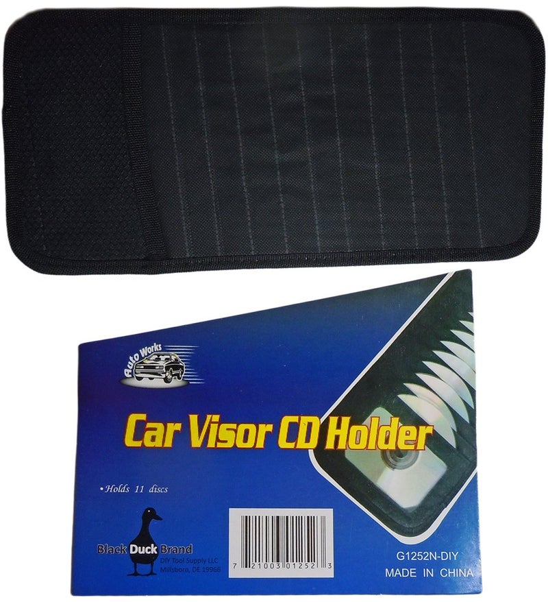 Good Old Values 1 X Car Auto Truck Sun Visor 11 CD or DVD Holder Organizer Holder Case  - Image 1