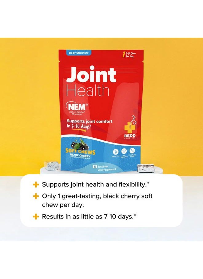 REDD REMEDIES , Joint Health Original, Helps Strengthen Connective Tissue and Cartilage, Black Cherry Flavor, 30 Soft Chews  - Image 5