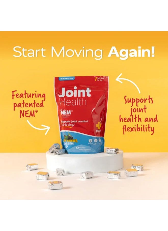 REDD REMEDIES , Joint Health Original, Helps Strengthen Connective Tissue and Cartilage, Black Cherry Flavor, 30 Soft Chews  - Image 3
