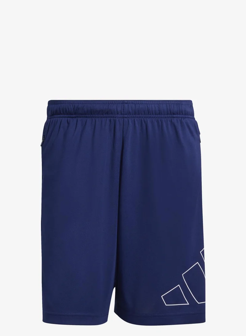 اديداس شورت WORKOUT ESSENTIALS BASE PIQUE BIG LOGO