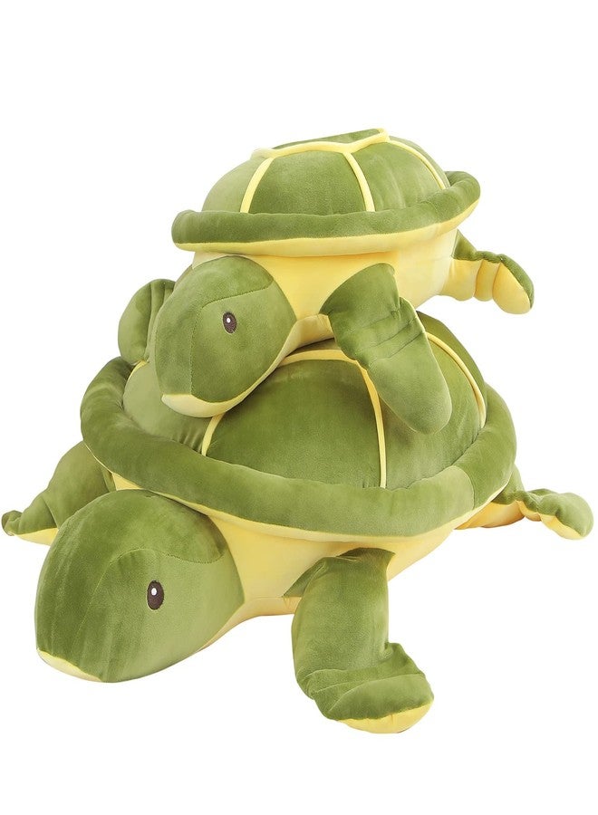 Dalmao 28 Inch Big Sea Turtle Stuffed Animals, Cute Giant Large Jumbo Soft Plush Toys, Ocean Green Turtle Plushie Body Pillow, Gifts for Kid Boys, Girls, Girlfriend, Birthday - Image 2