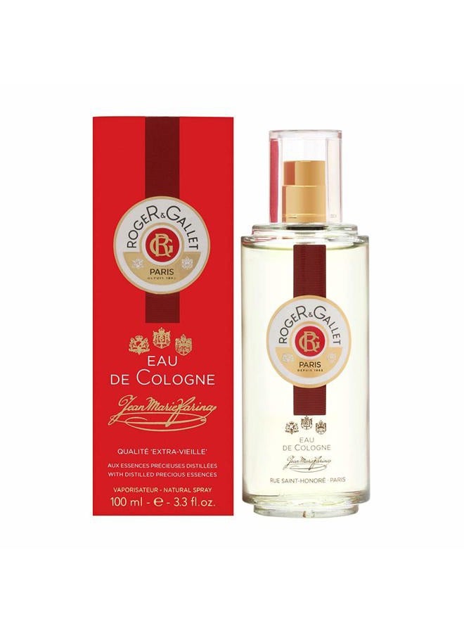 ROGER & GALLET Extra Vieille Jean Marie Farina 3.3 oz Eau de Cologne Spray - Image 1