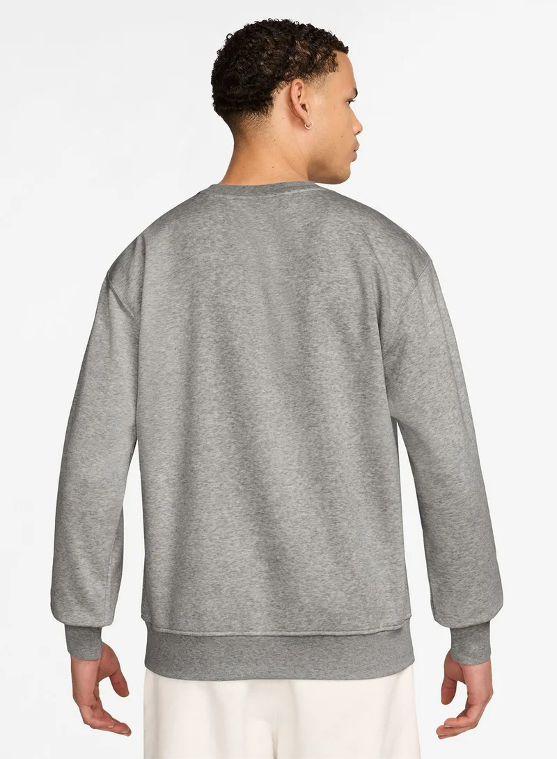 جوردن سويت شيرت جوردن بروكلين فليس بياقة دائرية