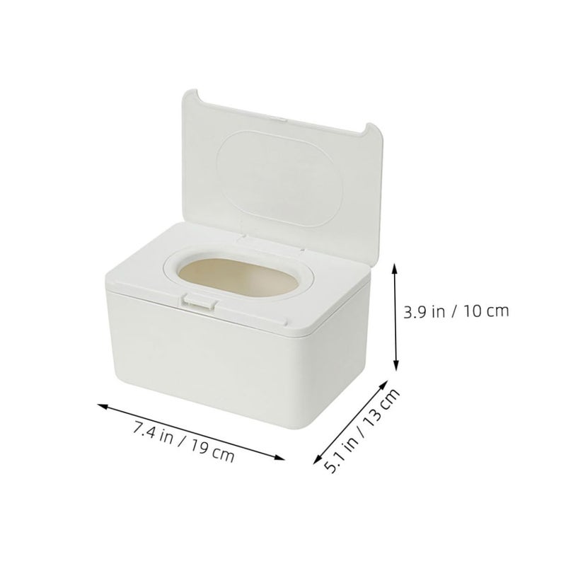 Refillable Wipes Dispenser 2 Pack Portable Travel Holder for Wet Tissues Home Use - Image 3