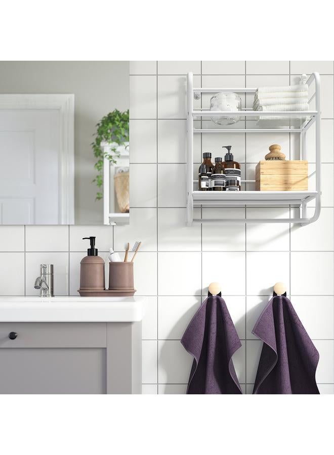 erorex Wall Shelf, White, 40X51 Cm - Image 2