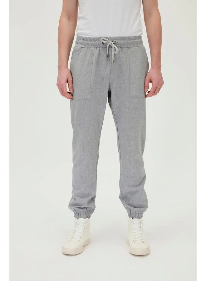 Bad Bear Dublin Pants Gray Melange Men's Tracksuit Bottom.