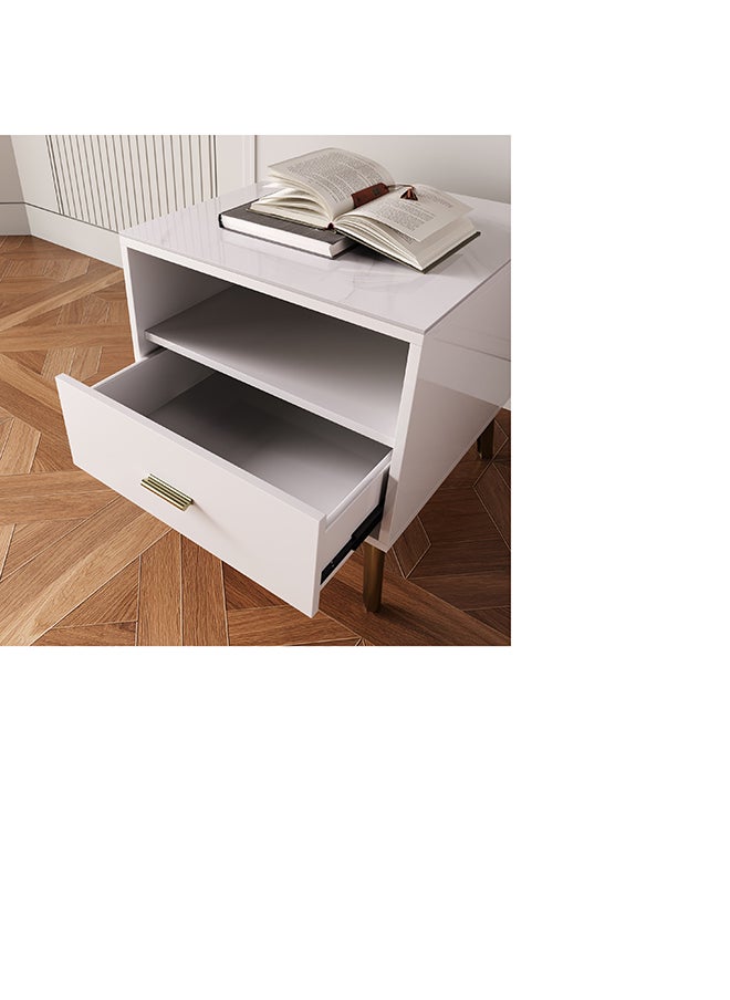Home Box Pearl Sintered Stone Top End Table 50 x 50 x 50 cm  - Image 3