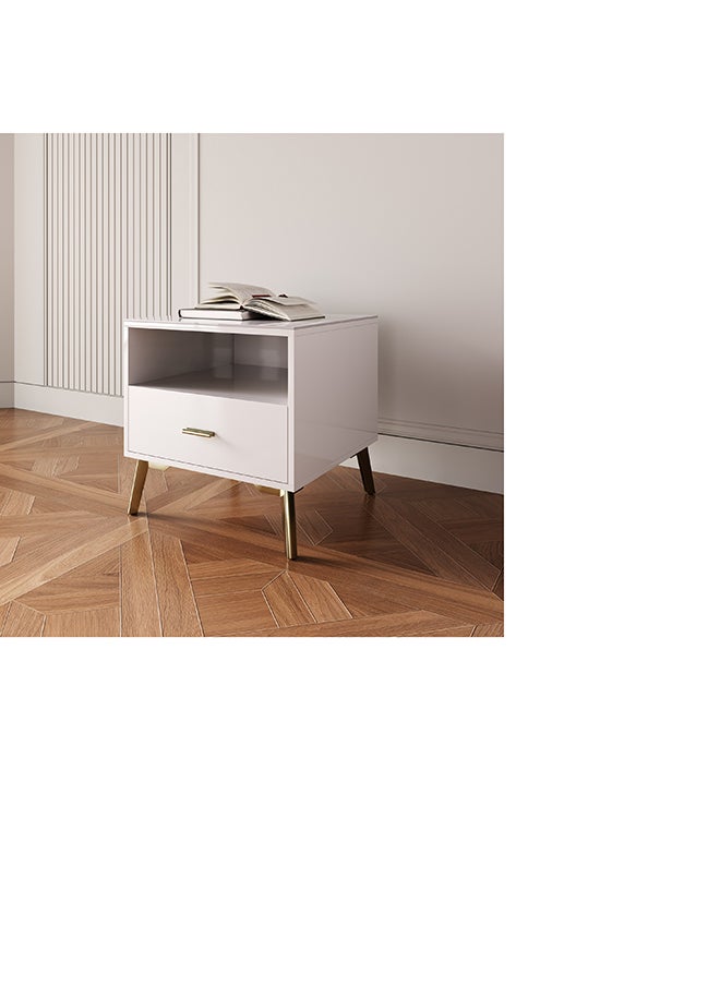 Home Box Pearl Sintered Stone Top End Table 50 x 50 x 50 cm  - Image 2