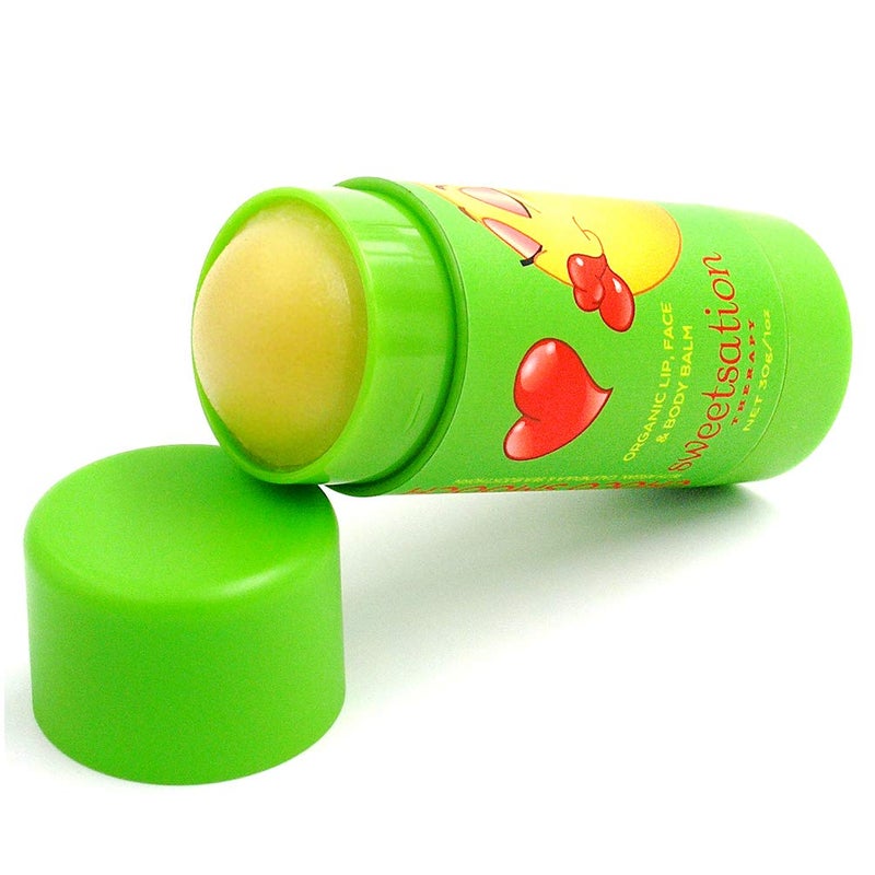 Sweetsation Therapy Choco*Smooch Organic Baby Lip & Face Balm, with Argan, Calendula and Sea Buckthorn, 22.18 ml - Image 4