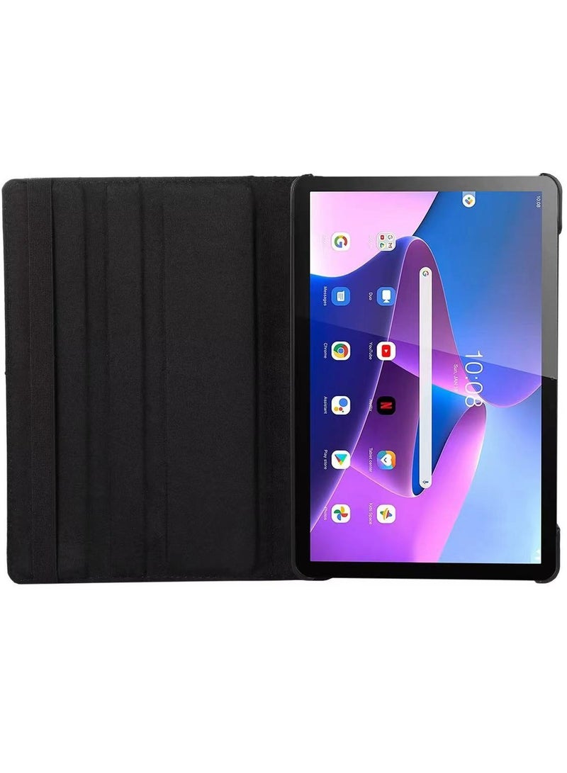 Tablet Cases Covers for Lenovo Tab M10 3rd Gen 10.1-Inch, Multi-Angle Stand + 360 Rotating Bracket + Shockproof Leather Slim Case - Image 3
