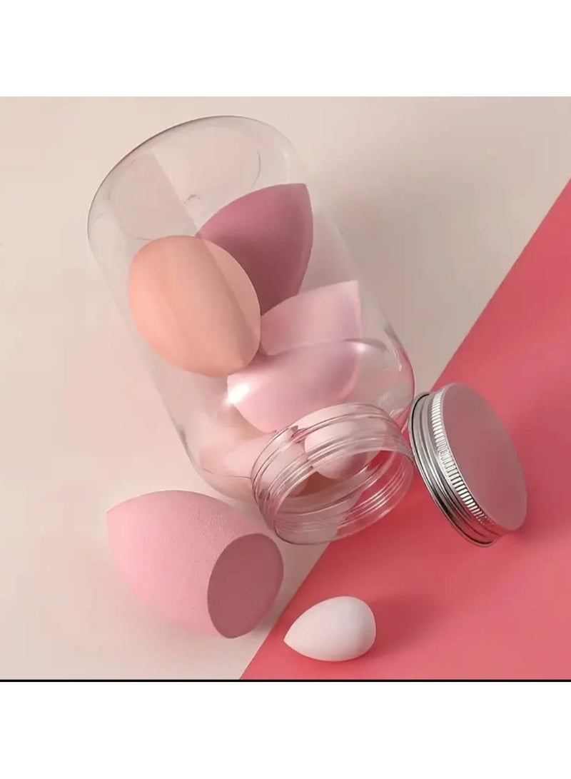 BOLREUS 7 Pcs Makeup Sponge Beauty Blender Set with Storage Box, Soft Wet and Dry Use Blender Sponge For Liquid Cream and Powder - Image 5