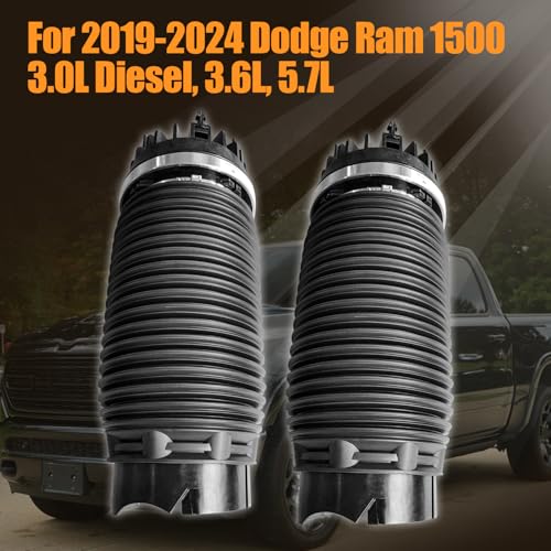 LUFT MEISTAR 68260938AA 2PCS Rear Left and Right Air Bag Suspension Springs Compatible with Dodge Ram 1500 3.6L 5.7L 2019-2024 - Image 4