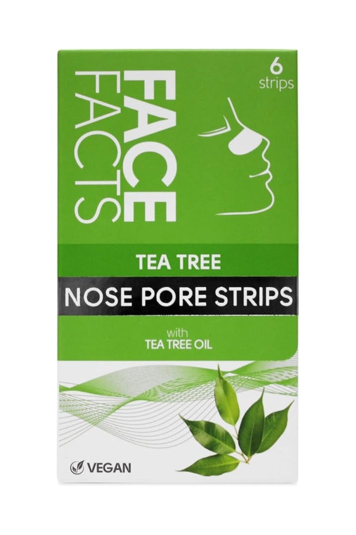 facefacts Pretty Nose Pore Deep Cleansing Tea Tree Strip 1 x 6 - Image 1