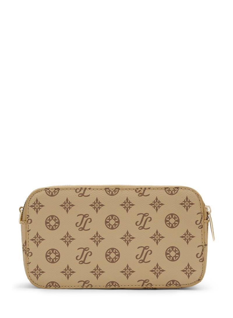 لافي حقيبة لافي سيجنتشر هاواي نسائية كروس بودي لون بيج - Image 4