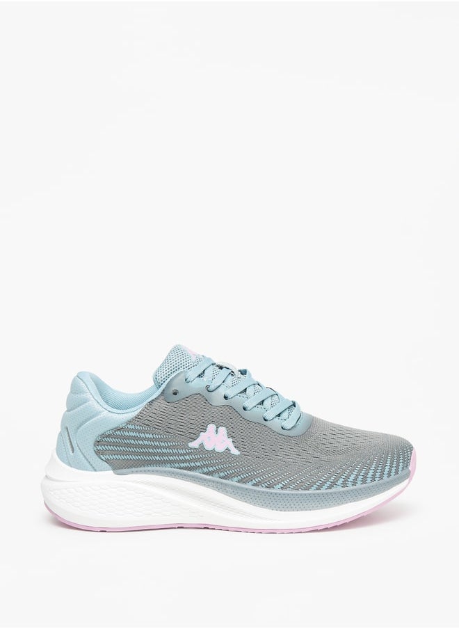 Kappa - Women's Textured Walking Shoes with Lace-Up Closure - Image 1