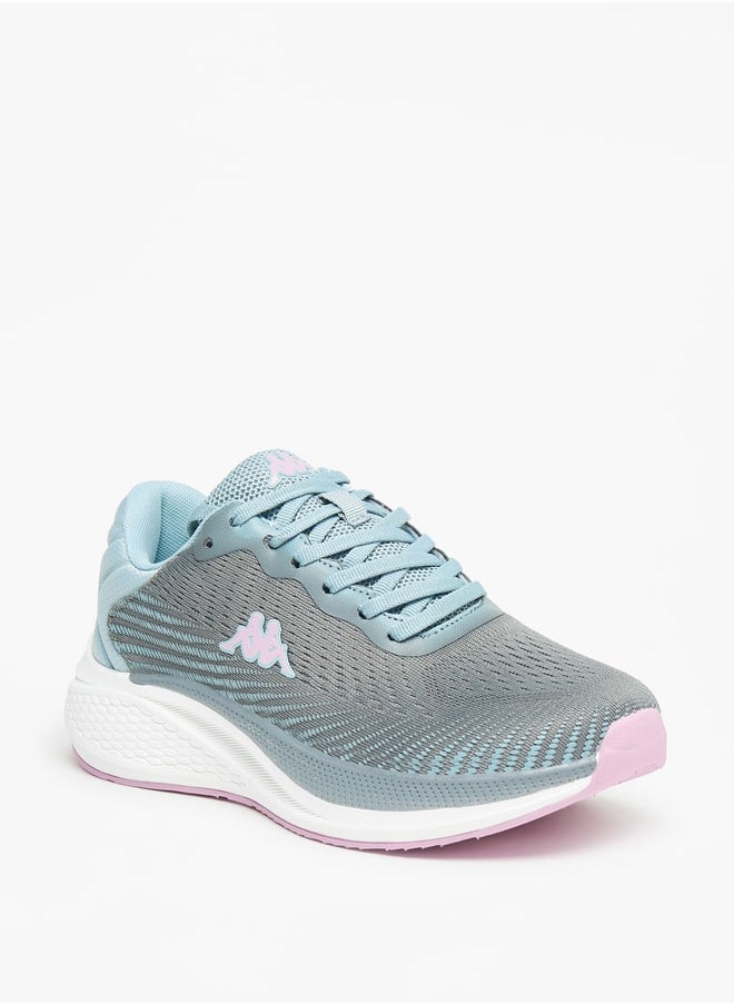 Kappa - Women's Textured Walking Shoes with Lace-Up Closure - Image 1