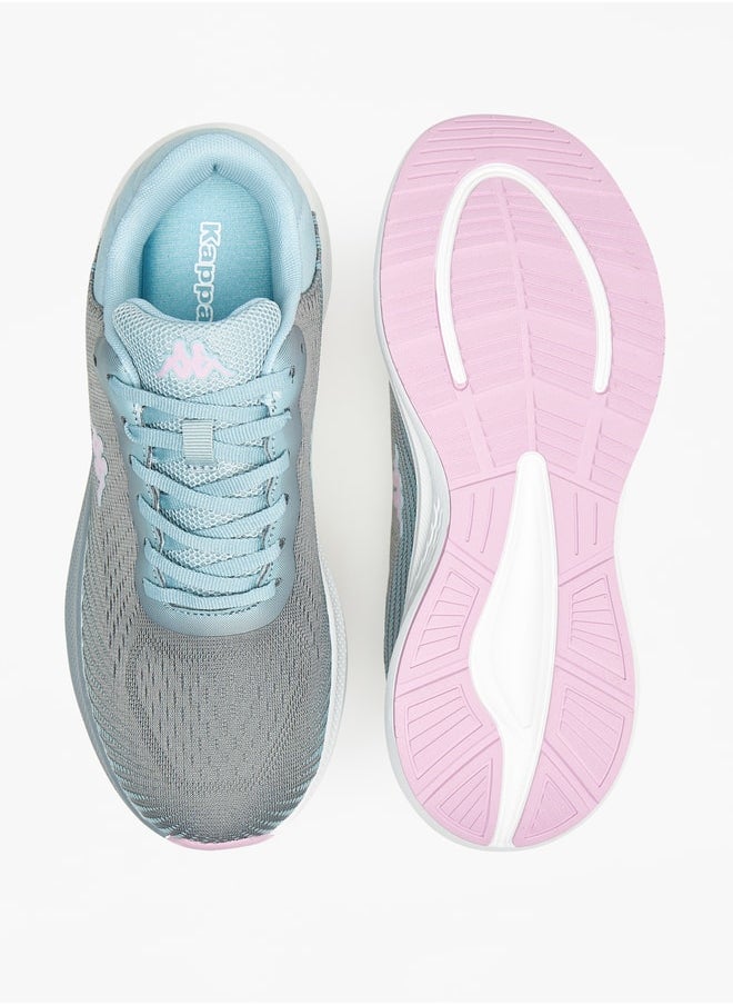 Kappa - Women's Textured Walking Shoes with Lace-Up Closure - Image 1