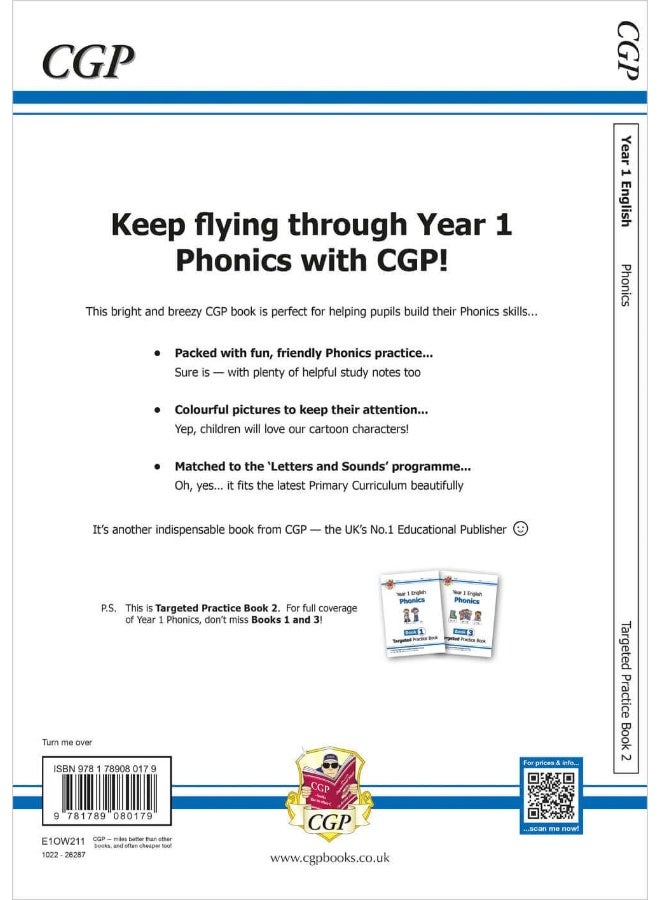 كتاب الممارسة المستهدفة في اللغة الإنجليزية KS1: الصوتيات - السنة 1 الكتاب 2 - Image 2