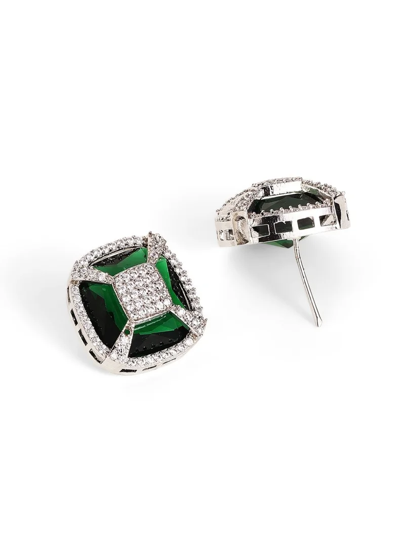 Priyaasi Stone Studded Contemporary Studs