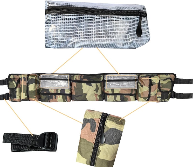 Vanlison Universal UTV Accessories Storage Bag - Camo - Image 3