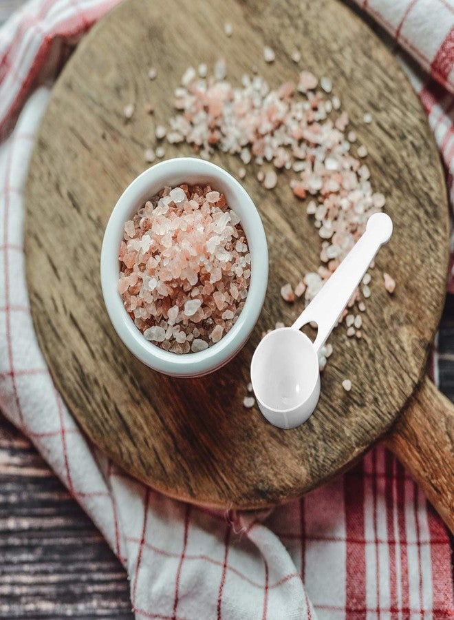 هيموتون ١٠٠ قطعة من ملاعق قياس القهوة البلاستيكية البيضاء ذات المقابض الطويلة لقياس القهوة والحبوب والبروتين وغيرها من المواد الجافة، سعة ١٥ مل - Image 5