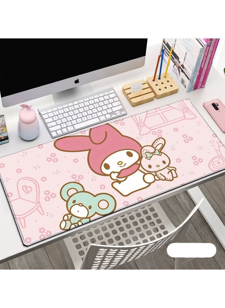 Y&D Kuromi Melody Cinnamoroll Large Gaming Keyboard Mouse Pad Non-Slip Rubber Cloth Computer Game Children Mat For Boys Girls - Image 2