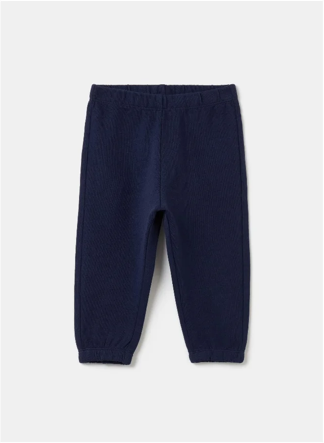 Ovs Solid colour plush joggers