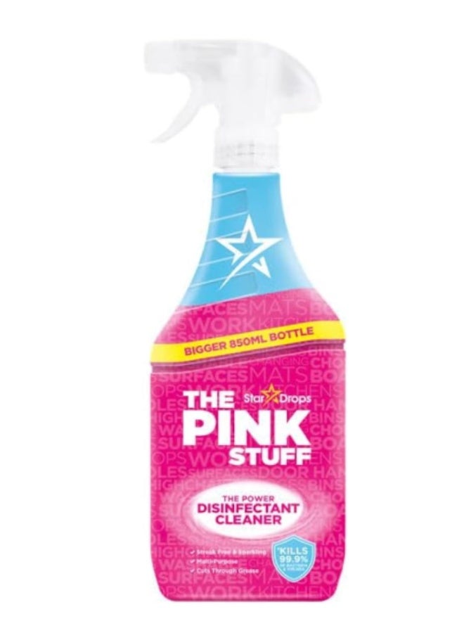 PINK STUFF The Pink Stuff The Miracle Disinfectant Cleaner Spray - 850ml (Pack of 2) - Kills 99.9% Bacteria & Viruses - Multi-Purpose Household Surface Cleaner - Image 4