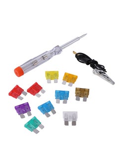 LAWAZIM Auto Plug-in Fuse with Tester 12-Piece | Fuse Assortment, Replacement Fuses for Car Boat Truck SUV Automotive  - Image 2