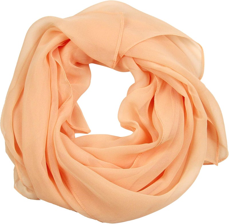 PANTONIGHT Long Chiffon Sheer Scarf For womens - Image 5